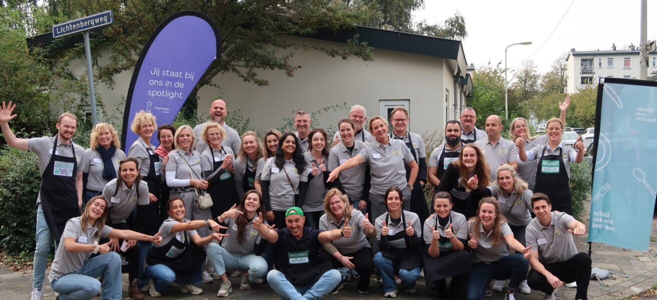 Teamfoto OnlyHuman en de Participatie Keuken met Ben Lachhab